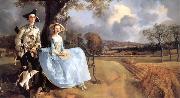 Thomas Gainsborough, Portrait of Mr and Mrs Andrews